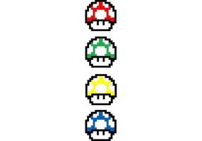 Mario Brothers Vector 1 arriba