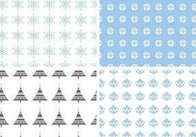 Seamless Holiday Vector Pattern Pack