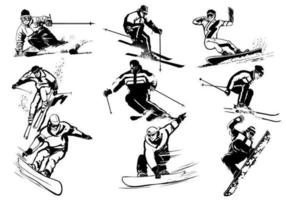 Winter Sport Vector Pack