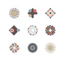 Retro Vector Elements Pack