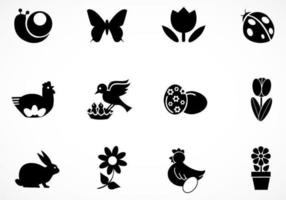 Easter Vector Icons Pack