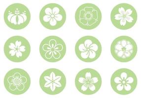Floral Circle Vector Pack