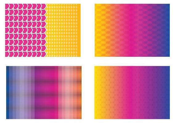Colorful Funky Vector Backgrounds