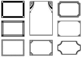 Graphic Frames Vector Pack