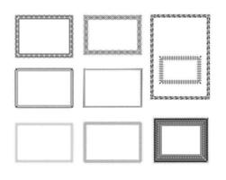 Certificate Vector Frames Pack