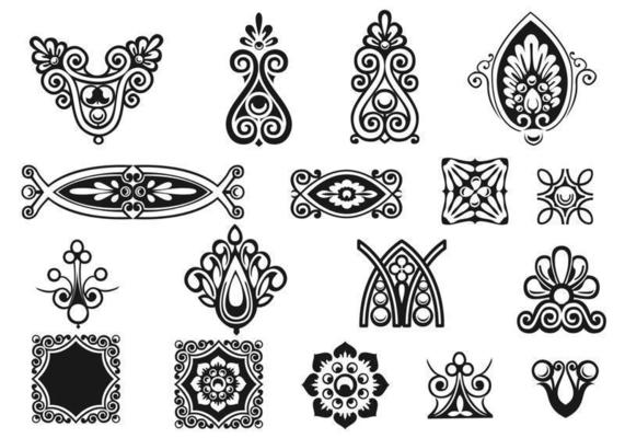 Victorian Ornament Vector Pack