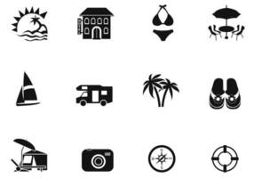 Summer Vector Icons Pack