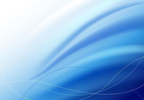 Blue Wave Background Vector 