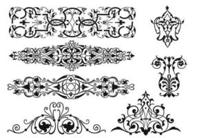 Art Nouveau Ornament Vector Pack