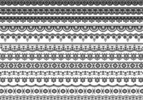 Lace Border Vector Pack