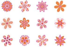 Patterned Floral Vector Pack