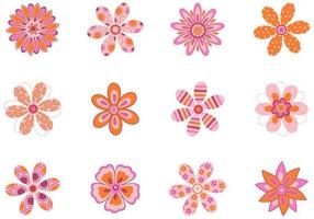 Patterned Floral Vector Pack