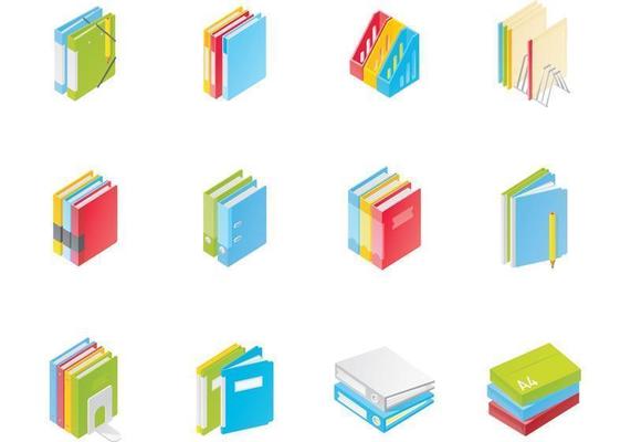 Office File Folder Vector Pack
