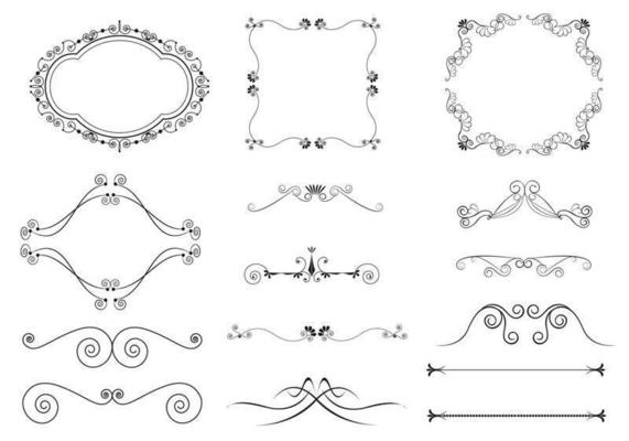 Flourish Ornament Vector Pack