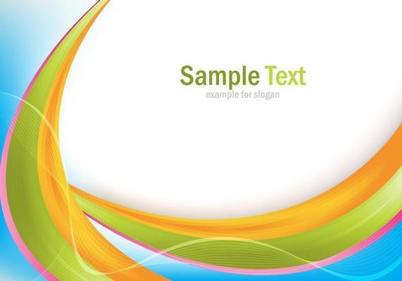Colorful Abstract Vector Background 