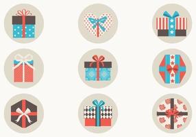 Retro Gift Box Vector Pack