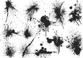 Ink Drop and Spray Paint Vector Pack