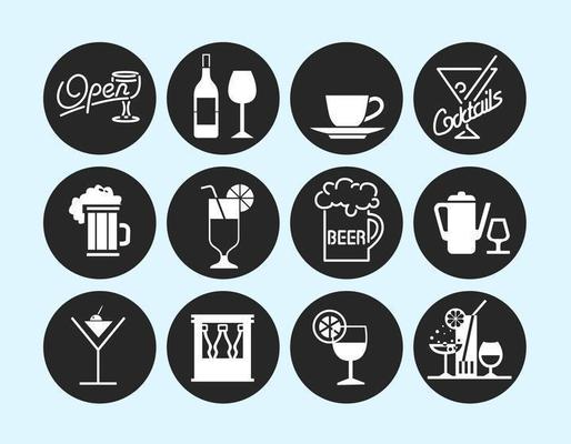 Drinks and Bar Vector Pack