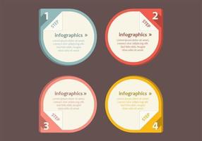 Numbered Infographic Pointer Vector Pack