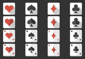 Playing Card Icon Vector Pack