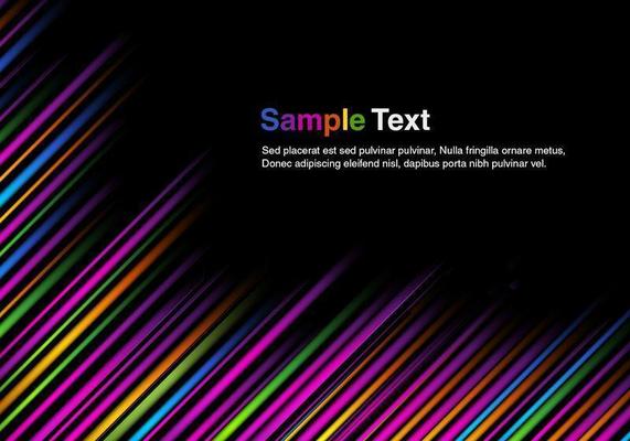 Bold Stripes Vector Background