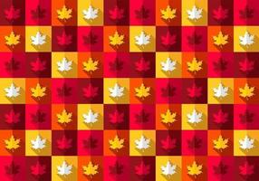 Bright Maple Leaf Vector Pattern