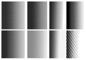 Halftone Pattern Vector Pack