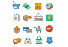 Shopping Icons Vectors