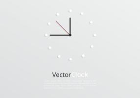 Reloj moderno vector de fondo