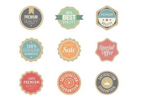 Retro Badge Vector Pack