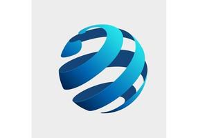 Globe Logo Concept vector