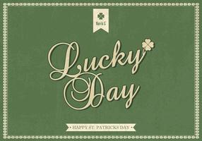 Retro St. Patrick's Day Vector Background