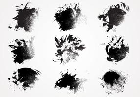 Ink Paint Texture Vector Pack