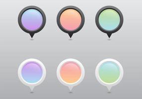 Pastel Pointer Vector Set