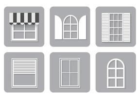 Window Icons Vector Set