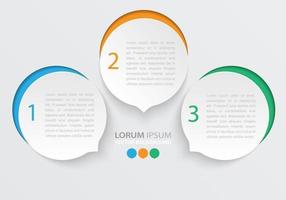 Cutout Pointer Bubbles Vector