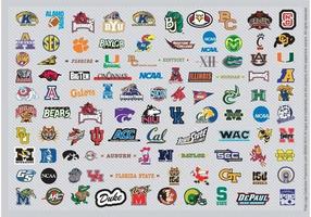 Logos de baloncesto NCAA Pt1 vector