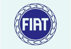 Logotipo de disco fiat vector