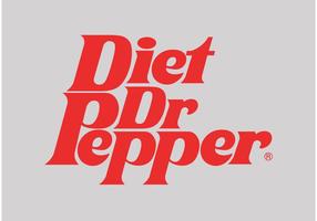 Dr Pepper Diet vector