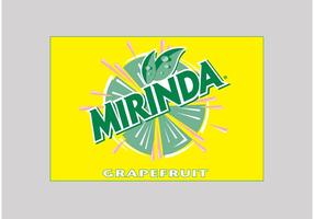 Mirinda Grapefruit vector