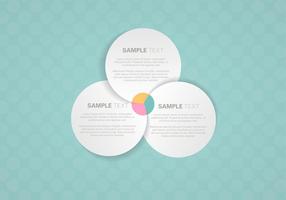 Venn Diagram Background Vector