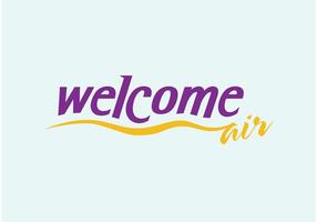 Welcome Air vector