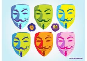 Guy Fawkes Mask vector