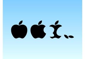 Vector Logotipo De Apple