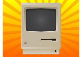 Vintage Mac vector