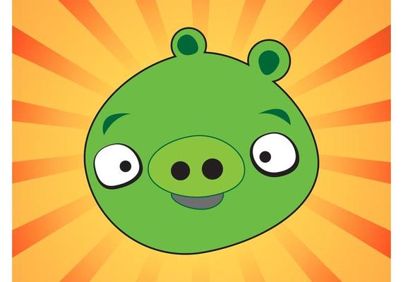 Angry Birds Pig Vector