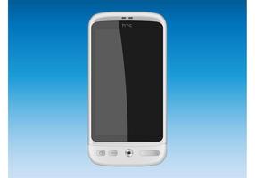 HTC Desire Phone vector