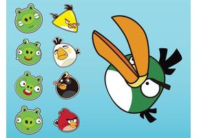 Angry Birds Vectores