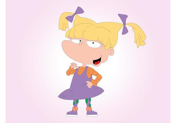 girl cartoon characters with blonde hair