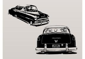 Vintage Cars vector